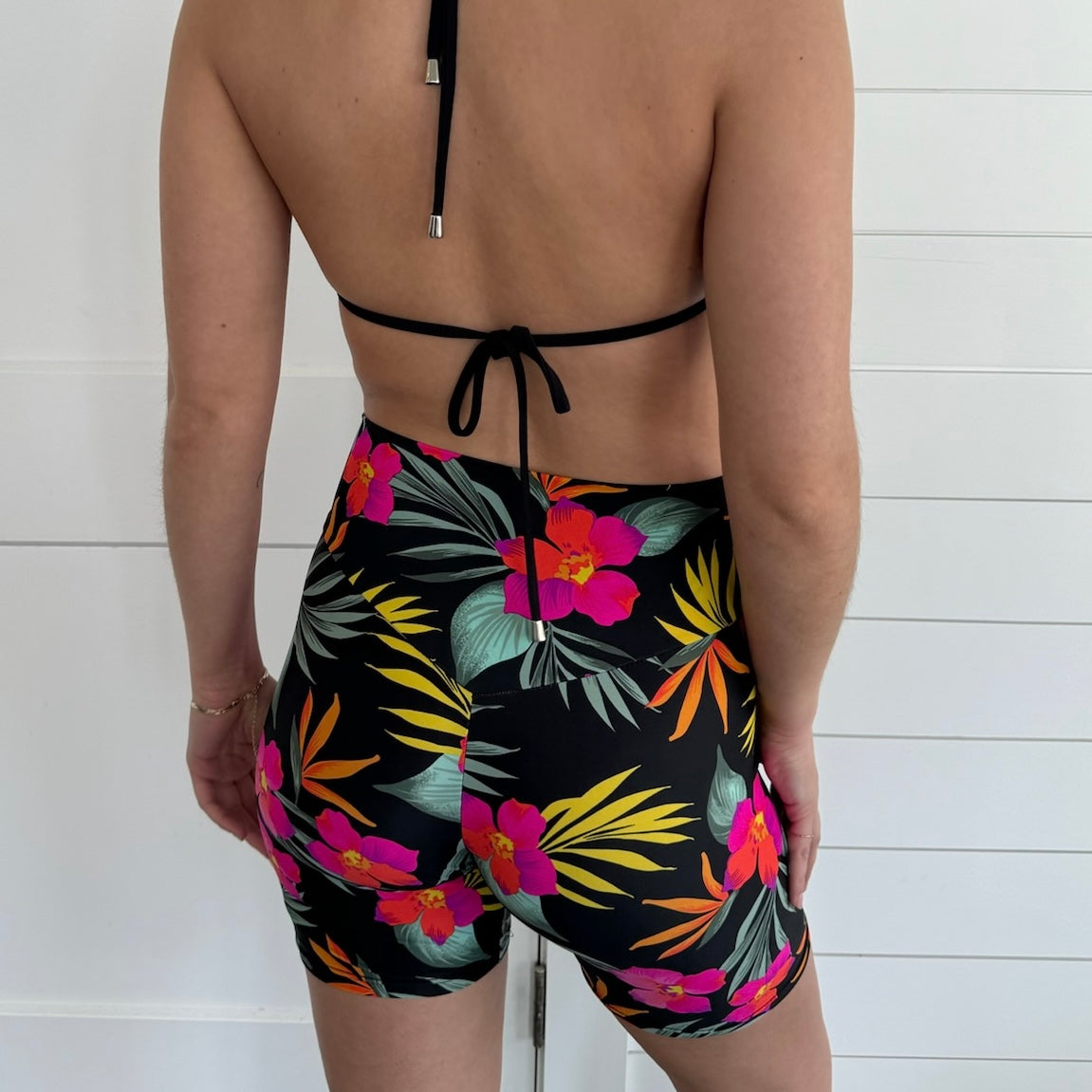 Tropical Crush Bike Shorts