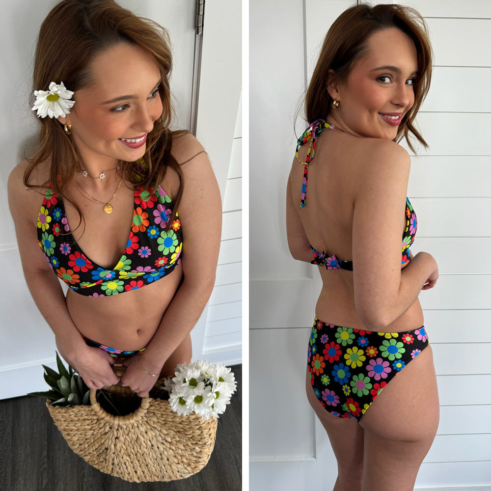 Flower Power Classic Bikini Bottom