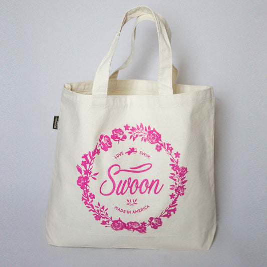 Swoon Organic Cotton Beach Bag