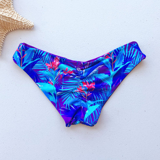 Blue Lagoon Cheeky Bikini Bottom – swoonswimwear
