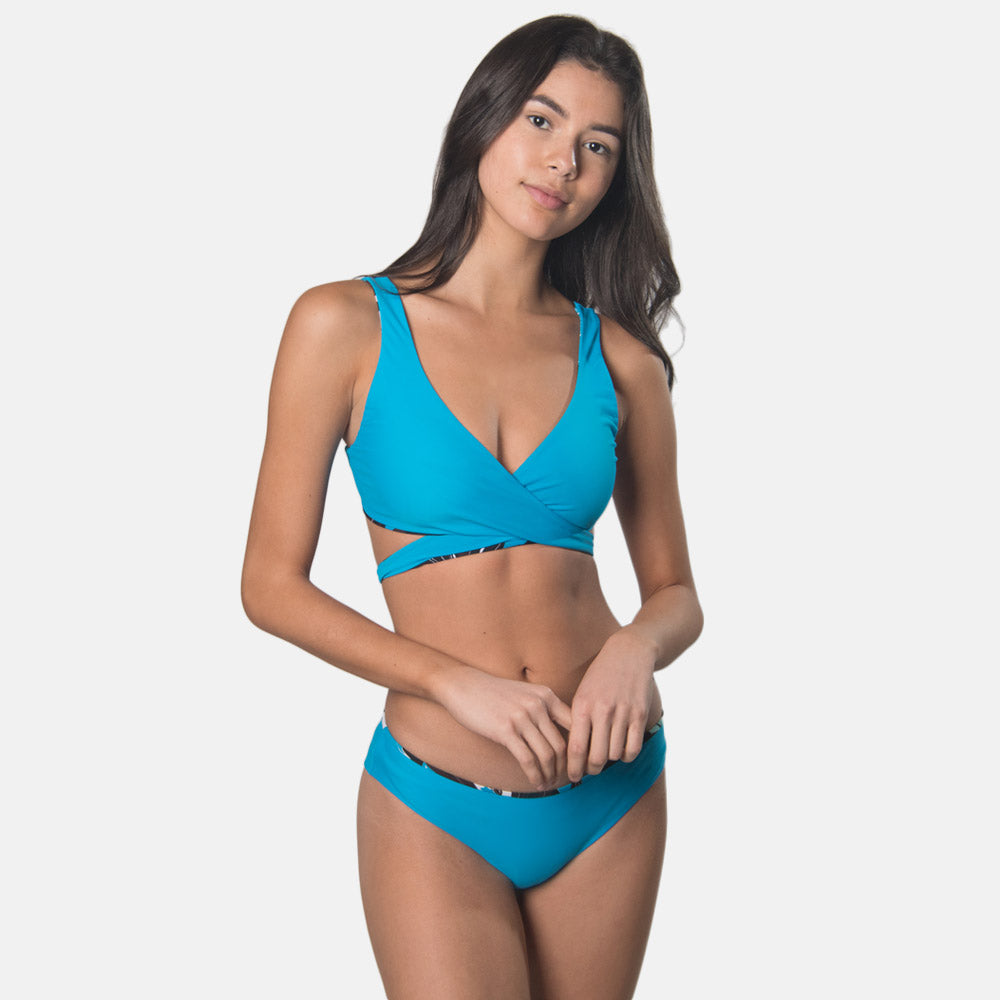 Teal bathing 2024 suit top